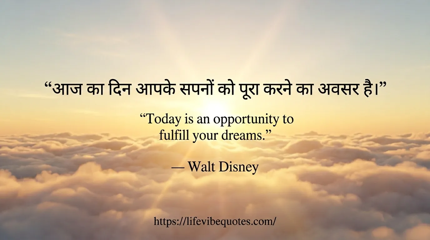 Good morning quotes in Hindi