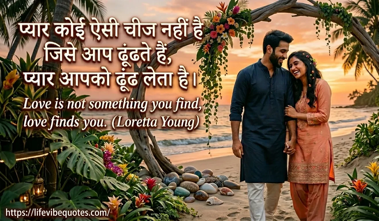 Heart Touching Love Quotes in Hindi & English