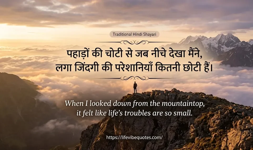 Nature Shayari in Hindi