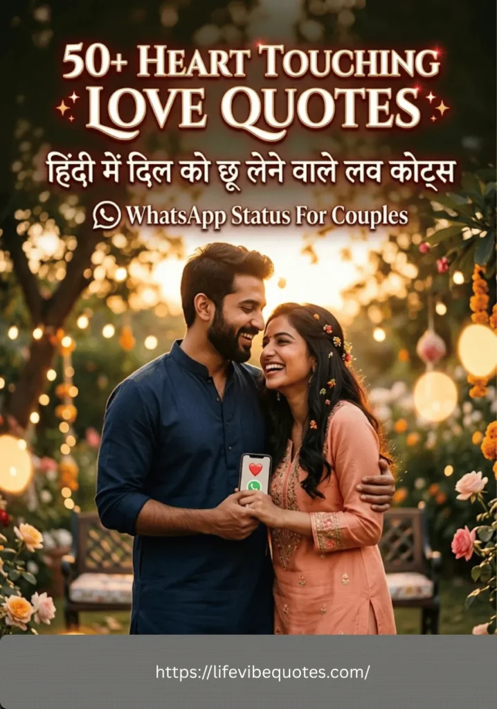 Heart Touching Love Quotes in Hindi