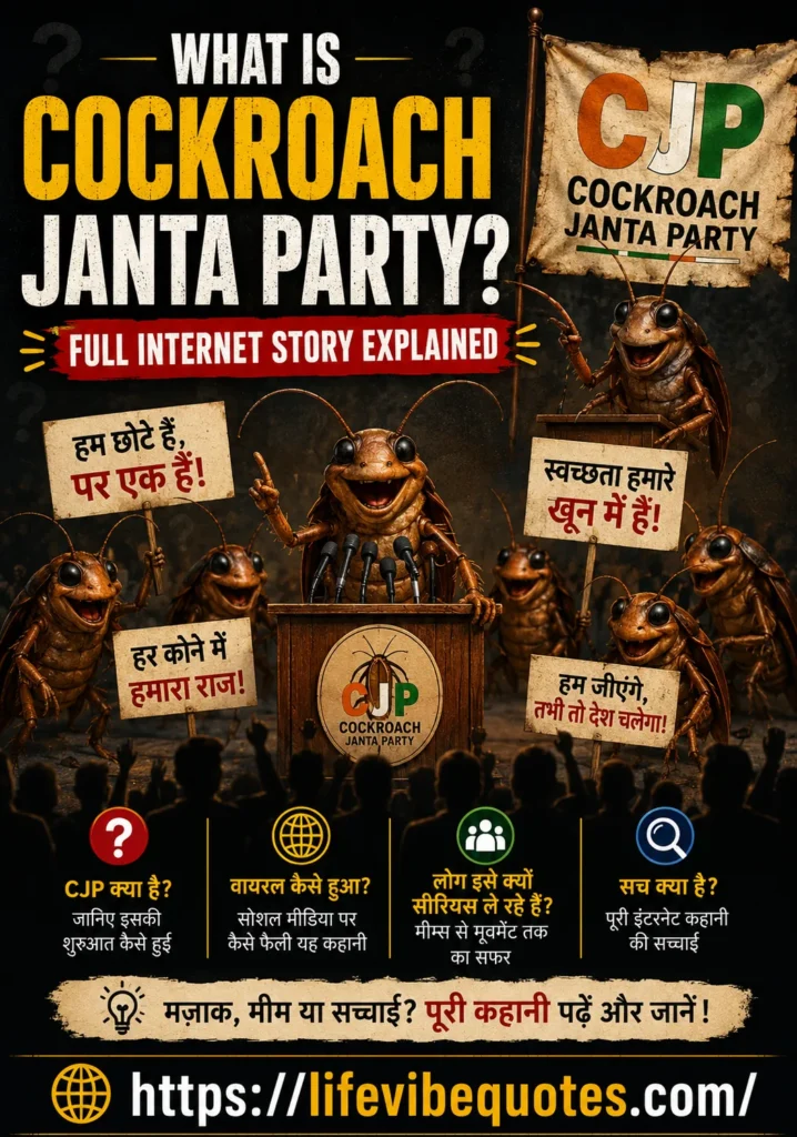 Cockroach Janta Party