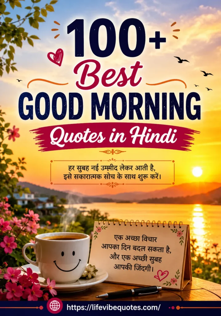 good morning quotes in hindi
